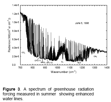 Downwards Longwave Radiation at the Earth's Surface, Summer